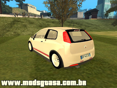 FIAT Punto Abarth para GTA San Andreas